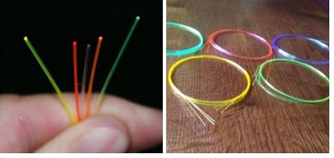 Replacement Fluorescent Fiber Optic Filament Rod for Sights