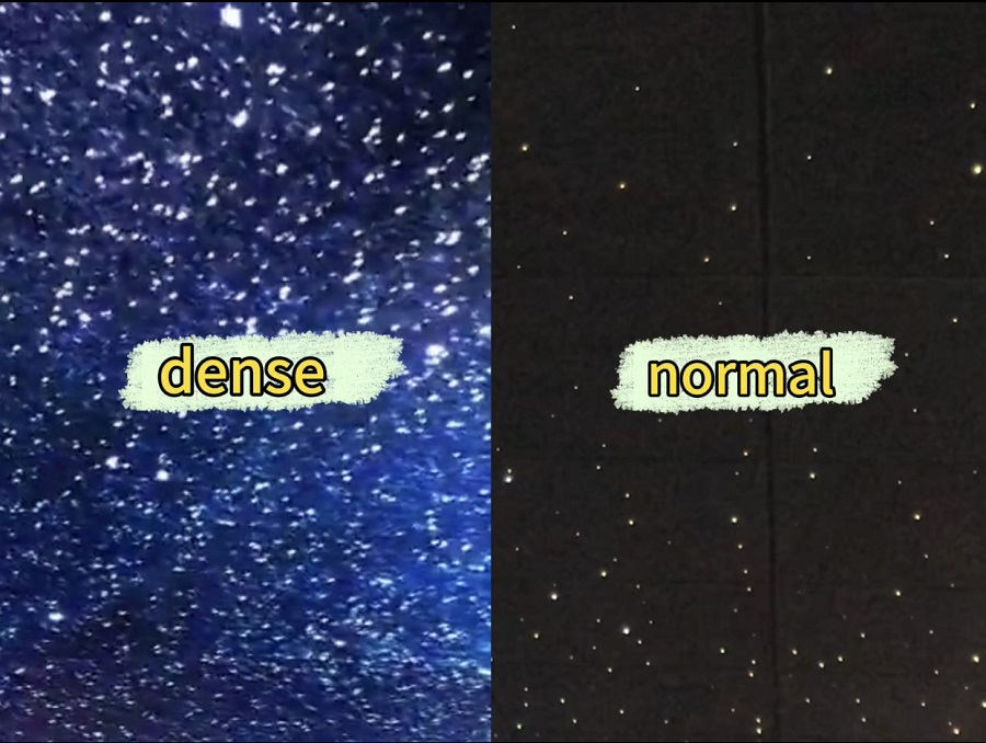 fiber optic star ceiling